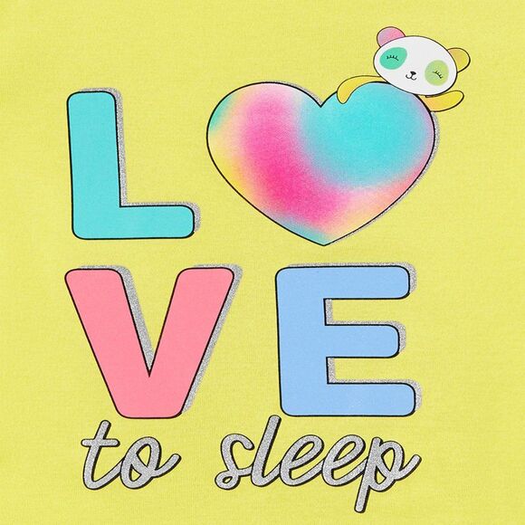 Carters Girls 4 Piece 100% Cotton Pastel Kawaii Panda Print Pajamas Pjs Size 4 - Picture 2 of 9